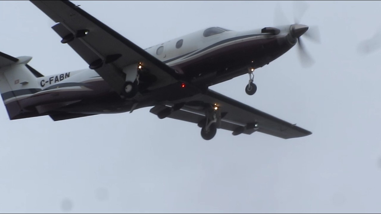 PC-12 Landing At CYYZ