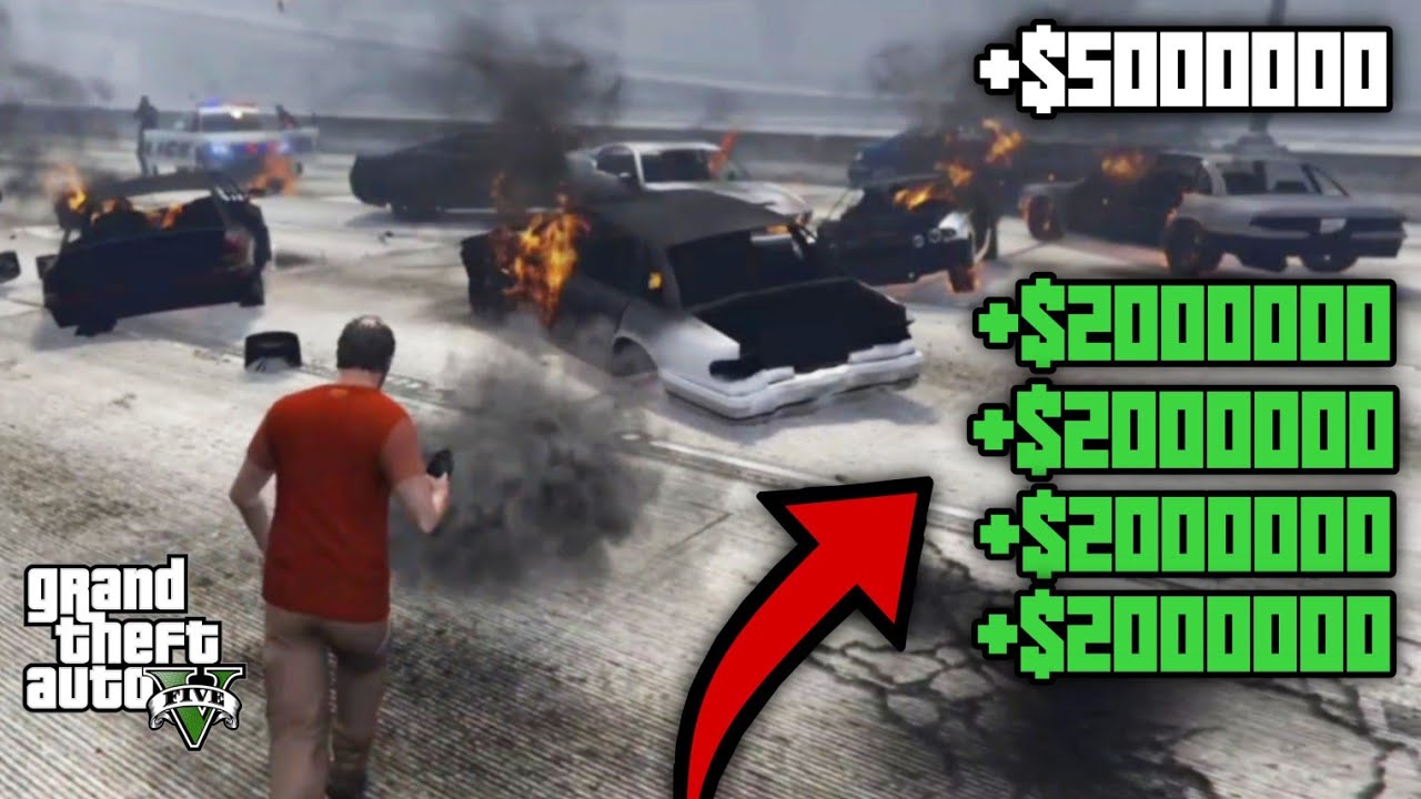 GTA 5: Como Ficar Muito Rico Destruindo Carros?