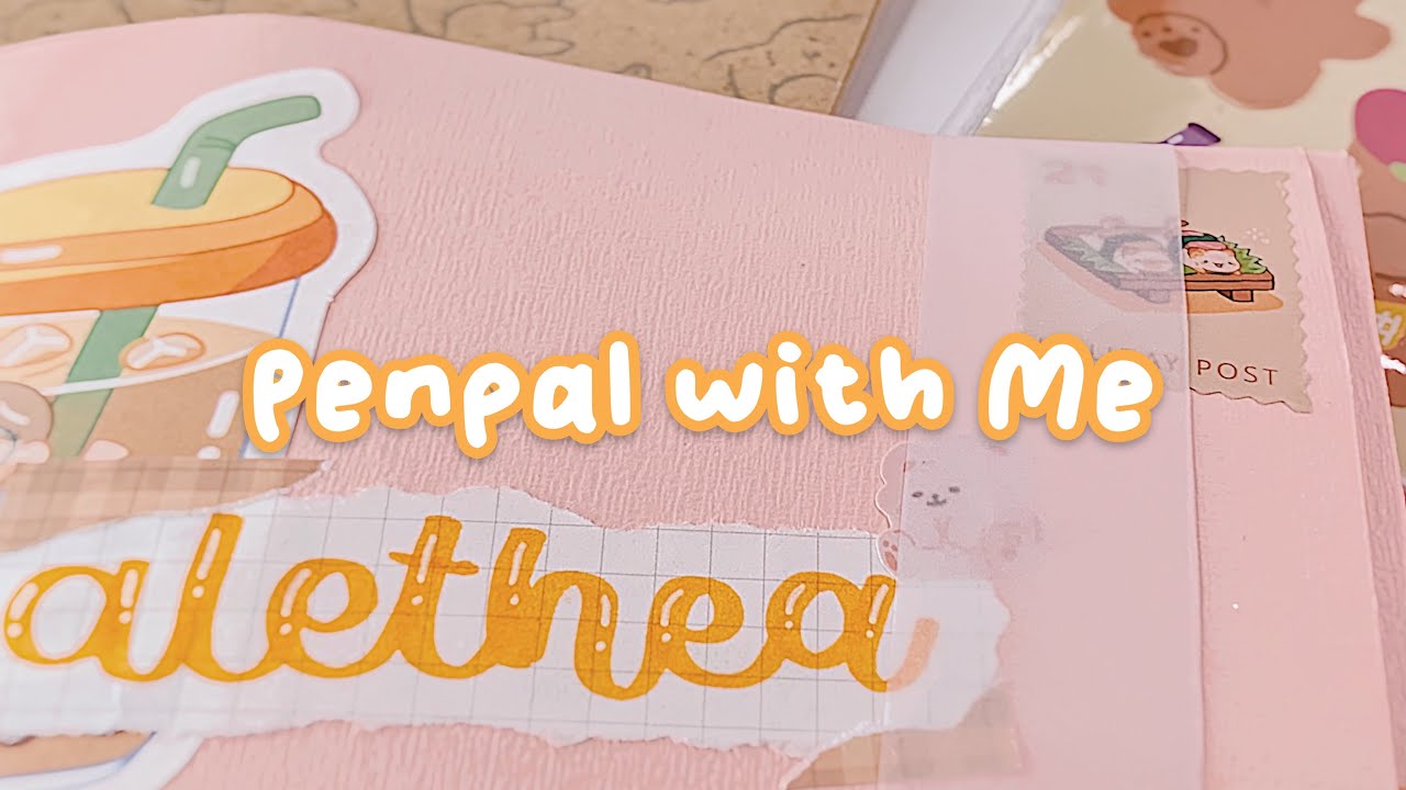 •. Penpal with Me | Surat untuk Journalthea .• Indonesia