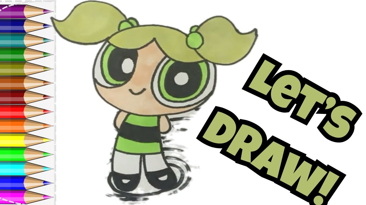 How to Draw Bubbles ✨ | Powerpuff Girls Cute Drawing Tutorial Step by Step