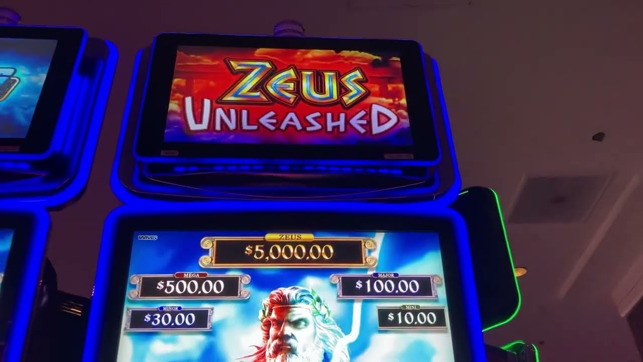 Zeus Unleashed Slot Machine Bonus