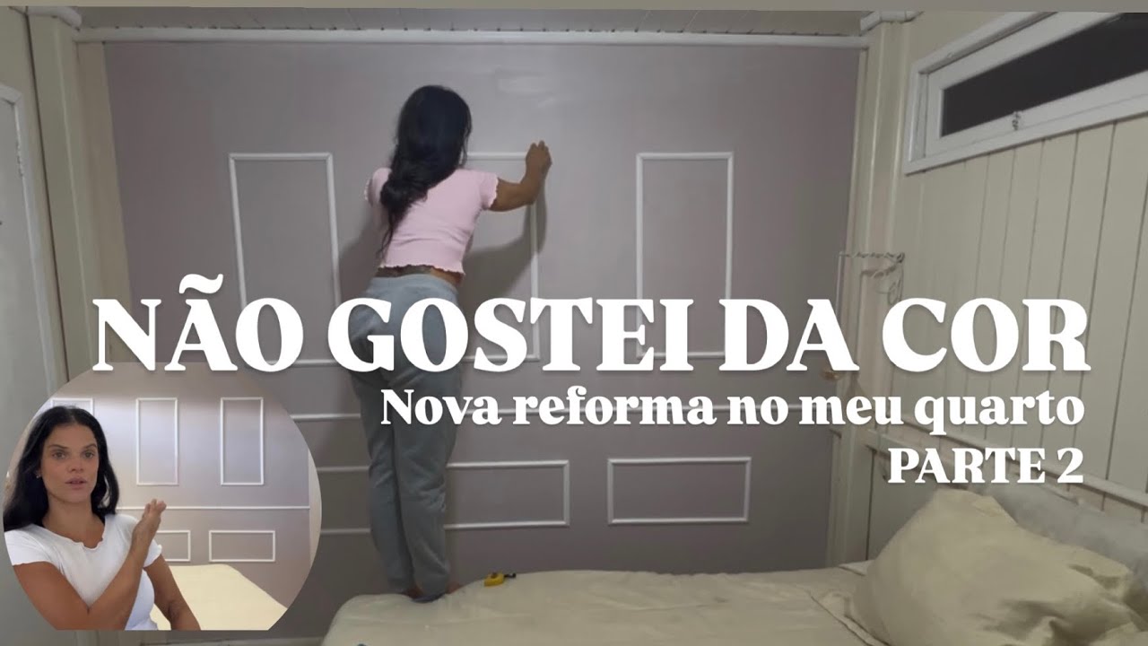 BOISERIE DE ISOPOR - SERÁ QUE DEU CERTO?