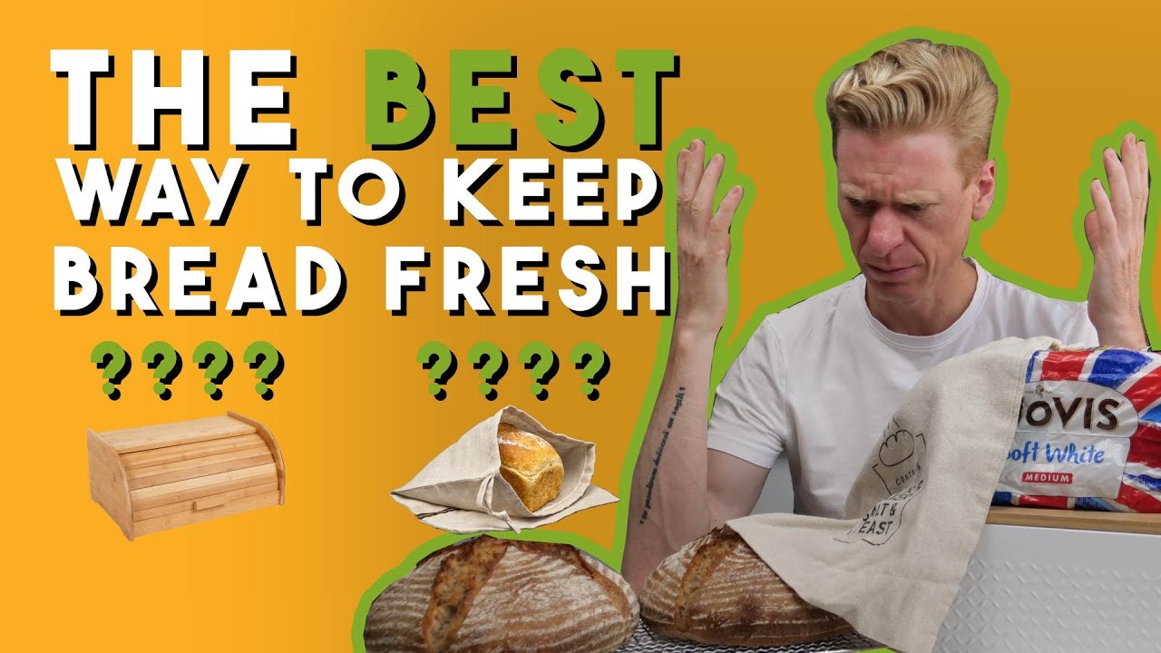 I tested 3 ways to store bread... which one is best? (bread bin, fridge & bread bag)