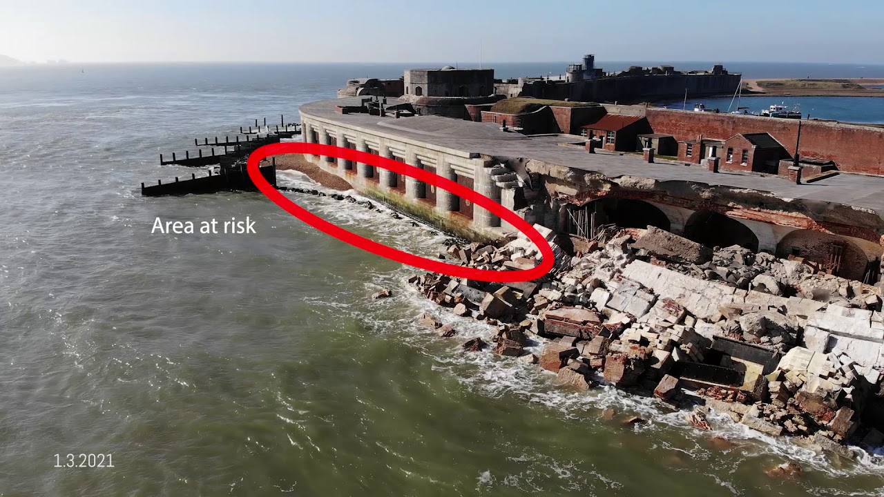 More Coastal Erosion Milford-on Sea