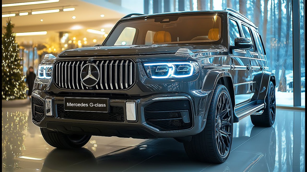 Первый взгляд на MERCEDES G-CLASS 2025 года: классический стиль и современная мощь