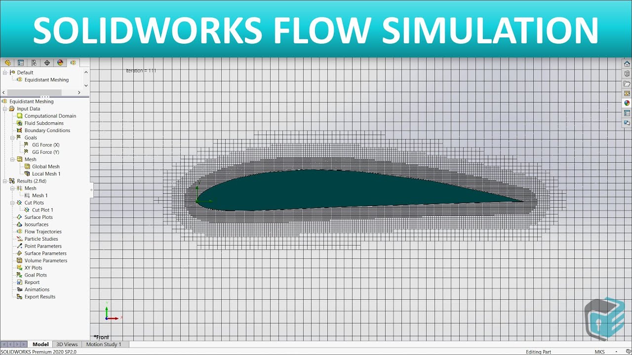 SOLIDWORKS Flow Simulation - Lokal Mesh İyileştirme (Eş Mesafeli İyileştirme)