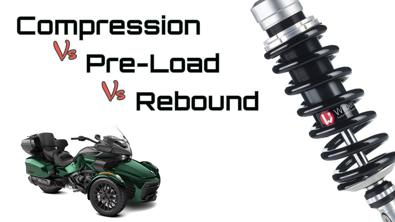 Shock Compression vs Rebound vs Preload |  | Wilbers Shocks | MartinTheVlogger #canam #motovlog