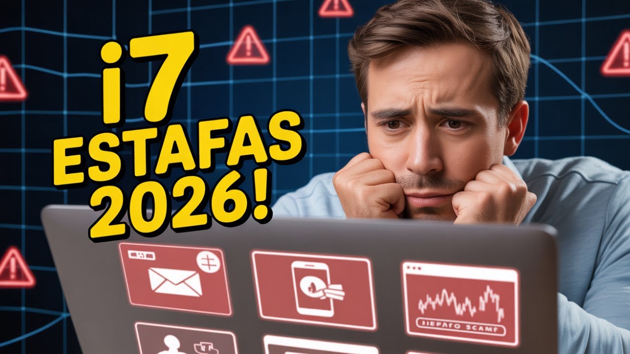 7 estafas digitales que te atacarán en 2026 (y cómo defenderte)