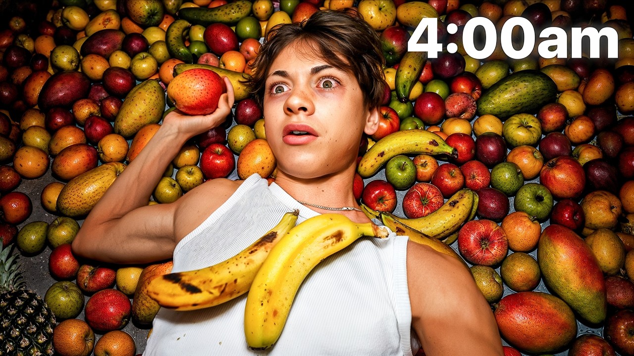 La Dura Rutina De Trabajar Vendiendo Fruta