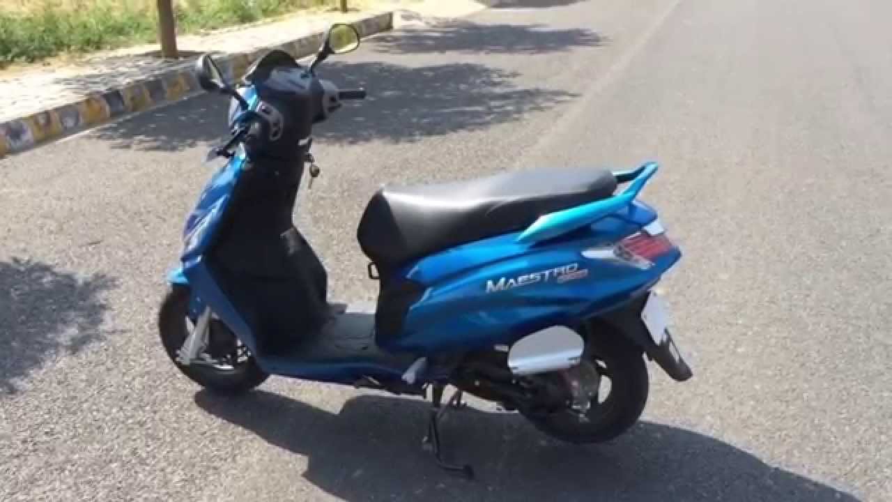Hero Maestro Edge first look and quick ride impression