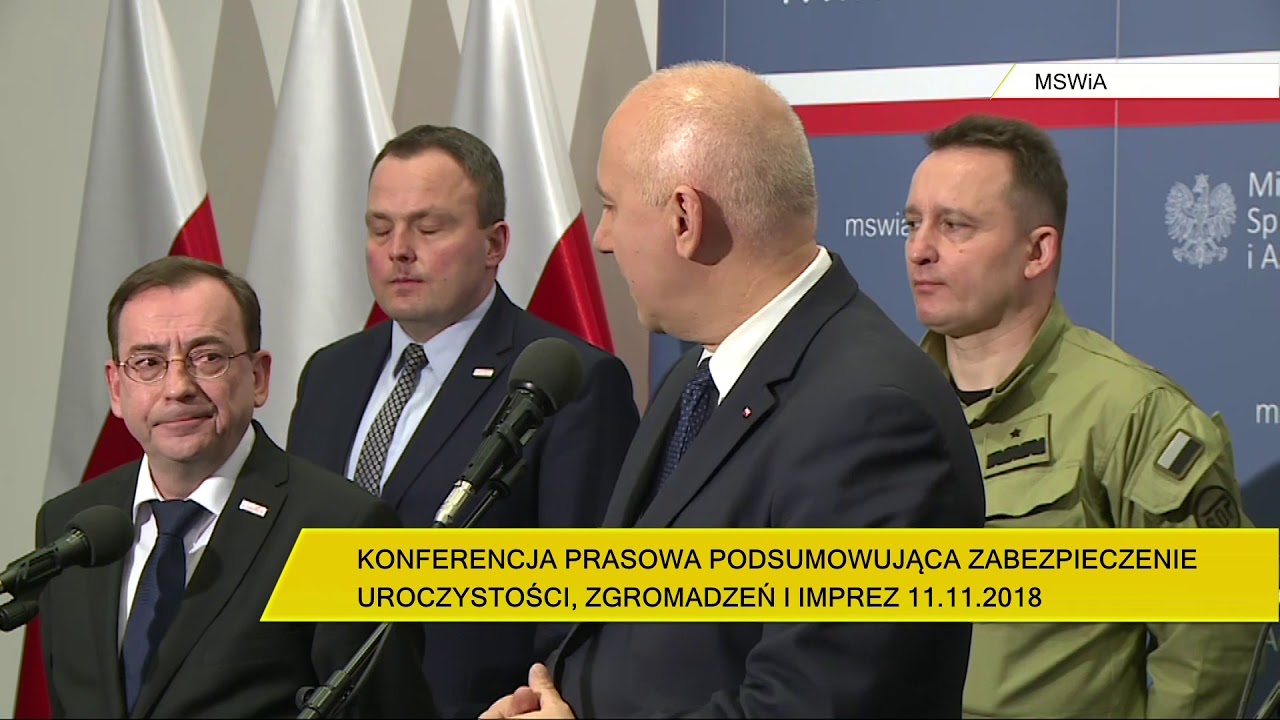Konferencja poświęcona zabezpieczeniu uroczystości 11 listopada