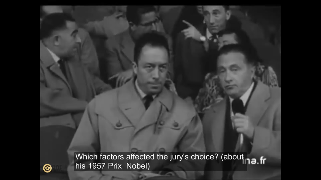 Albert Camus - Interview About Football (English subtitles)
