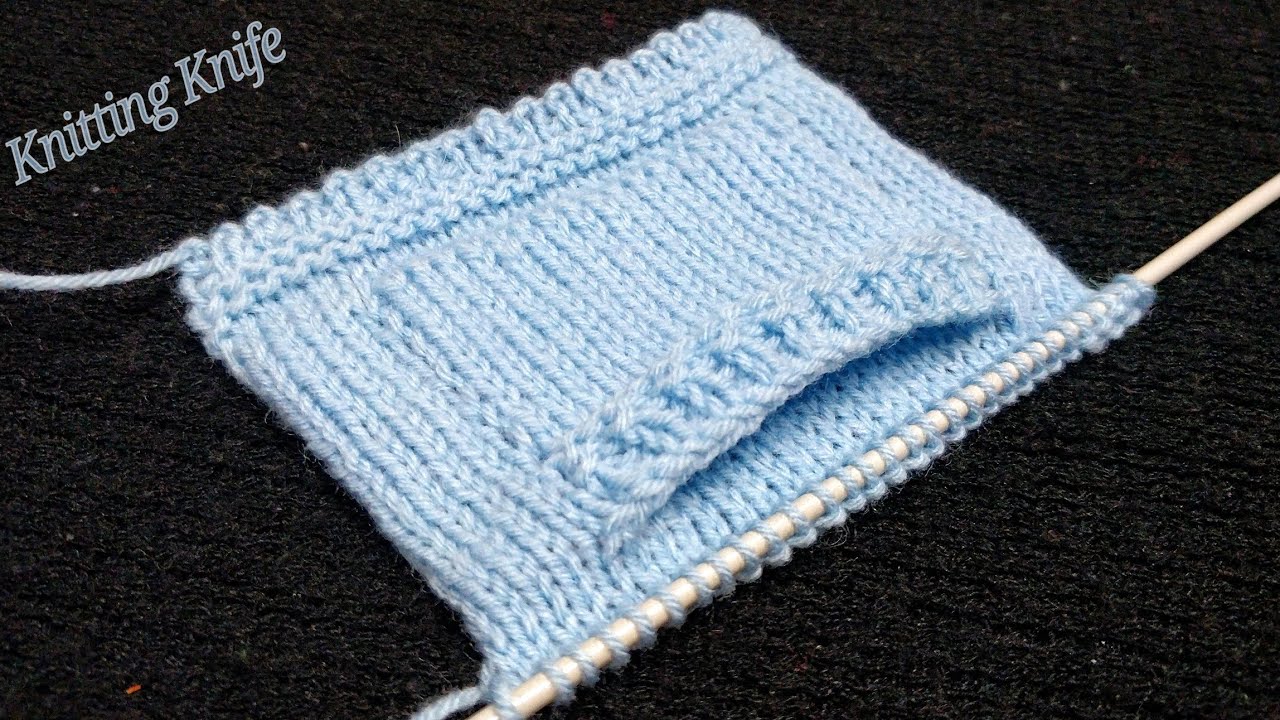 बिना सिलाई किए जेब बुनाई, Seamless Pocket Easy Technique, Pocket Knitting For beginners