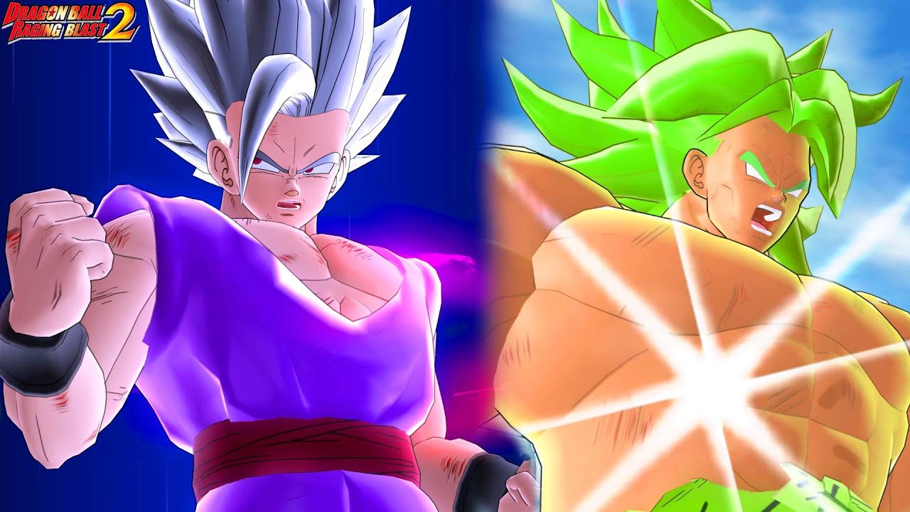 DBS: Beast Gohan vs Full Power SSJ Broly (Dragon Ball Raging Blast 2 Mods)