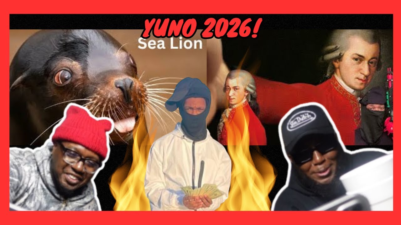 Юно Майлз — «Sea Lion Rap» и «Mozart» (ВИДЕО-РЕАКЦИЯ!) | ОН ПРИЕДЕТ В 2026 ГОДУ!