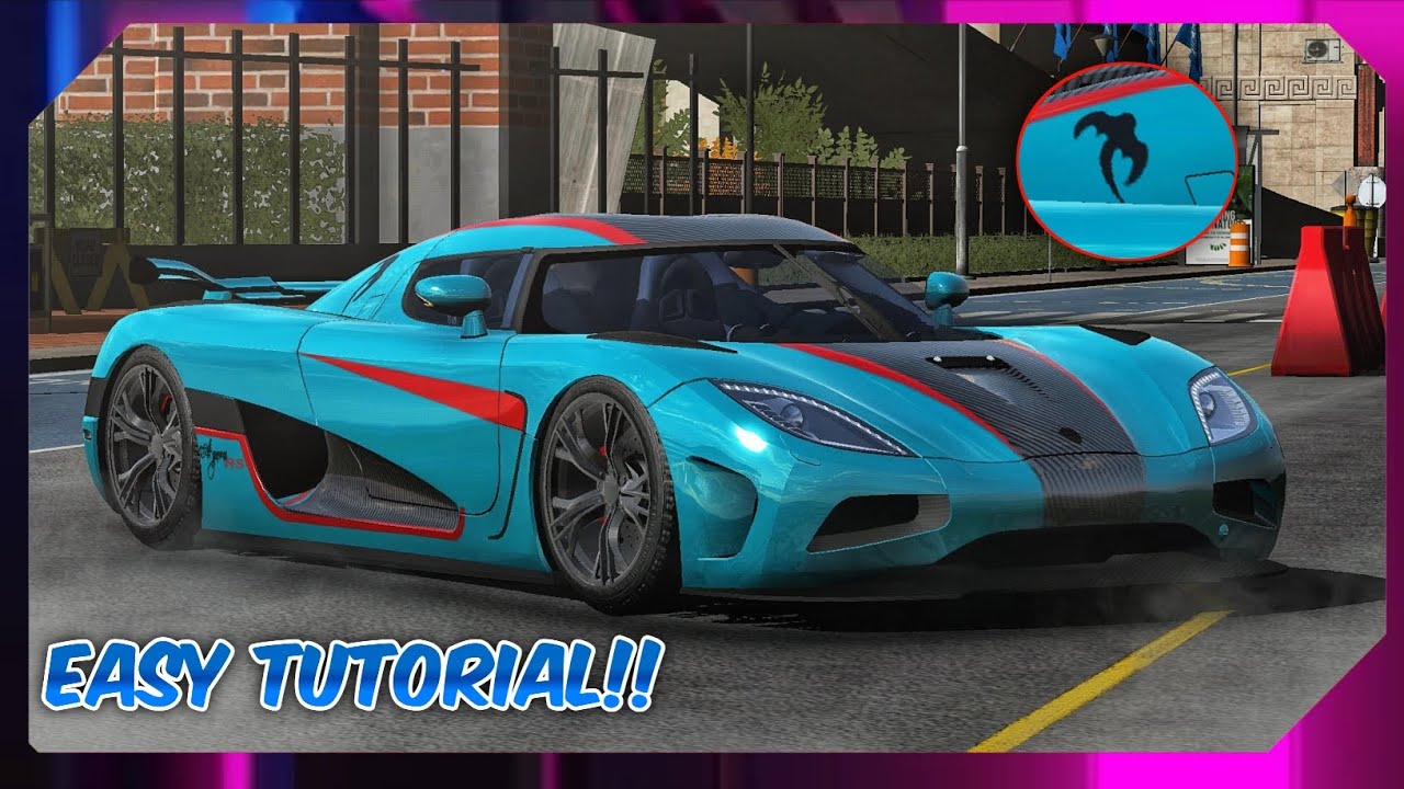Koenigsegg Agera One Simpel & Clean Design Tutorial - Car Parking