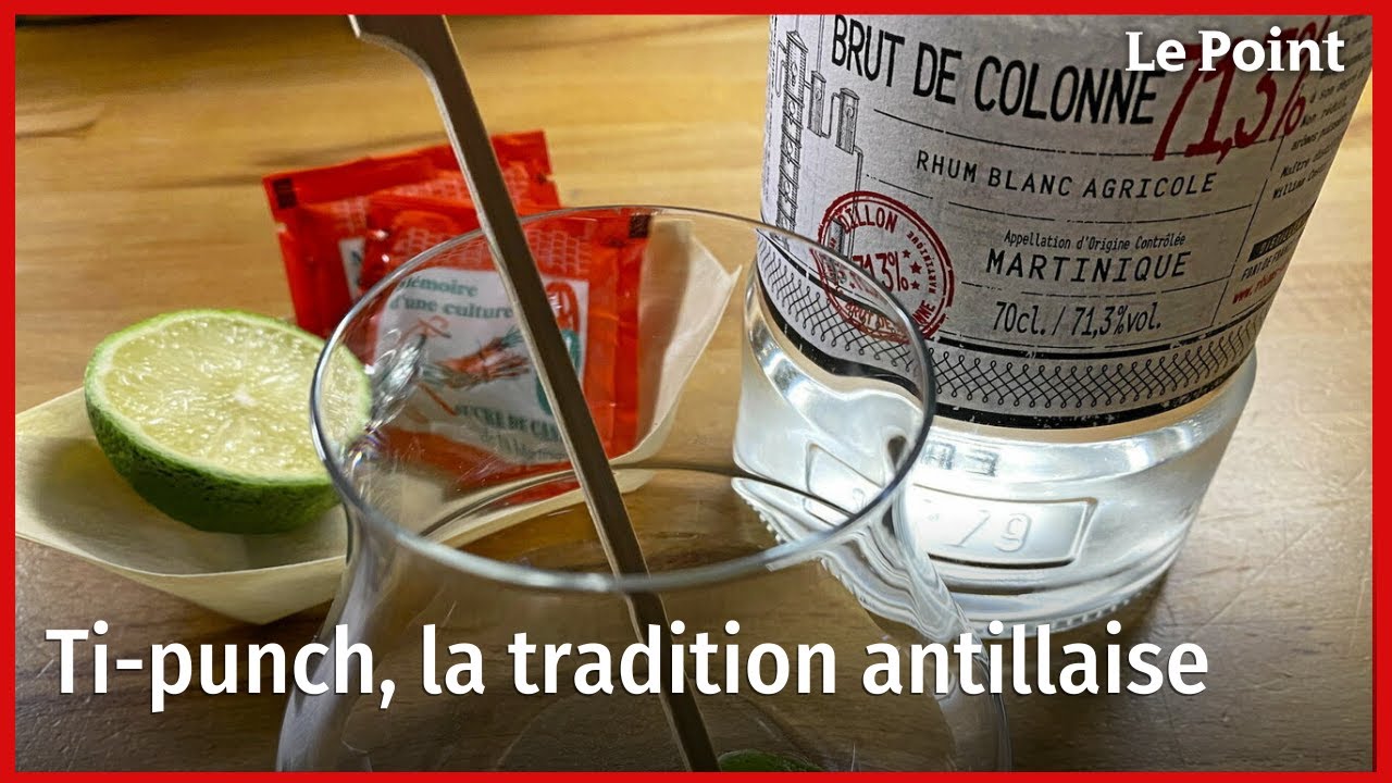 Ti-punch, la tradition antillaise