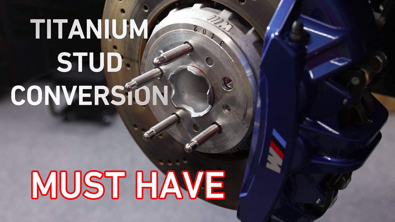 INSTALL GUIDE: M14x1.25 Titanium Stud Conversion Kit For BMW's