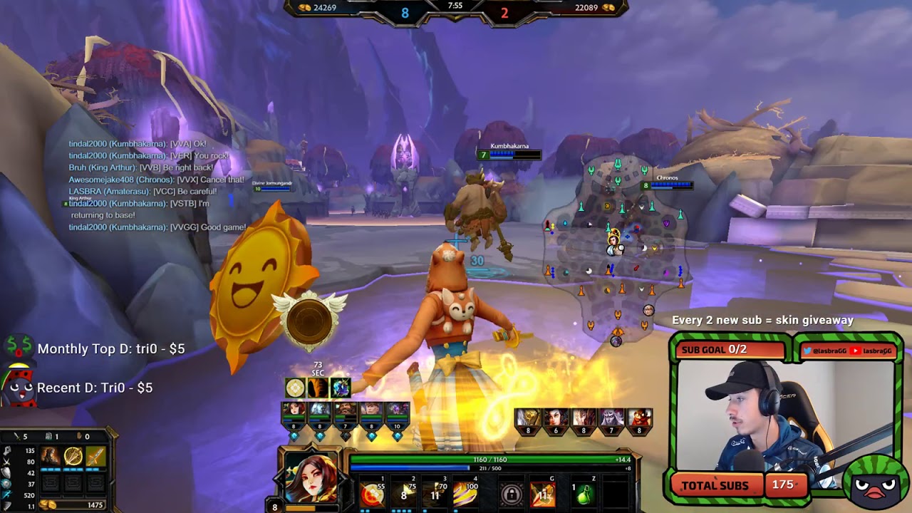 HIGH KILL JUNGLE AMATERASU | Grandmasters Smite Season 6