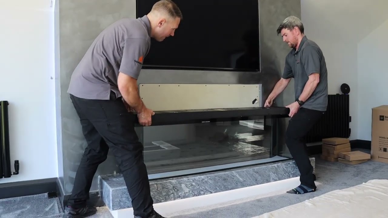 Our Day Installing a Luxury Bedroom Fireplace for @Merry_renovation