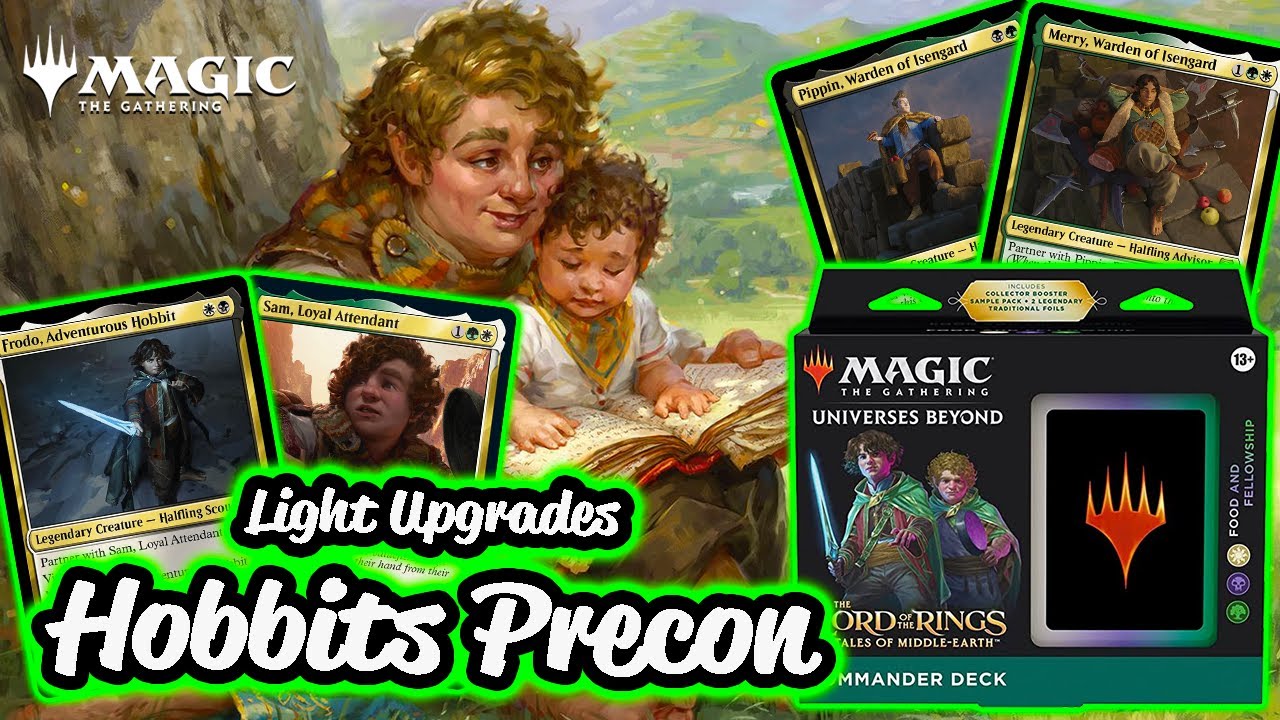 Легкое улучшение колоды «Еда и Братство» из Властелина колец — Magic the Gathering Commander