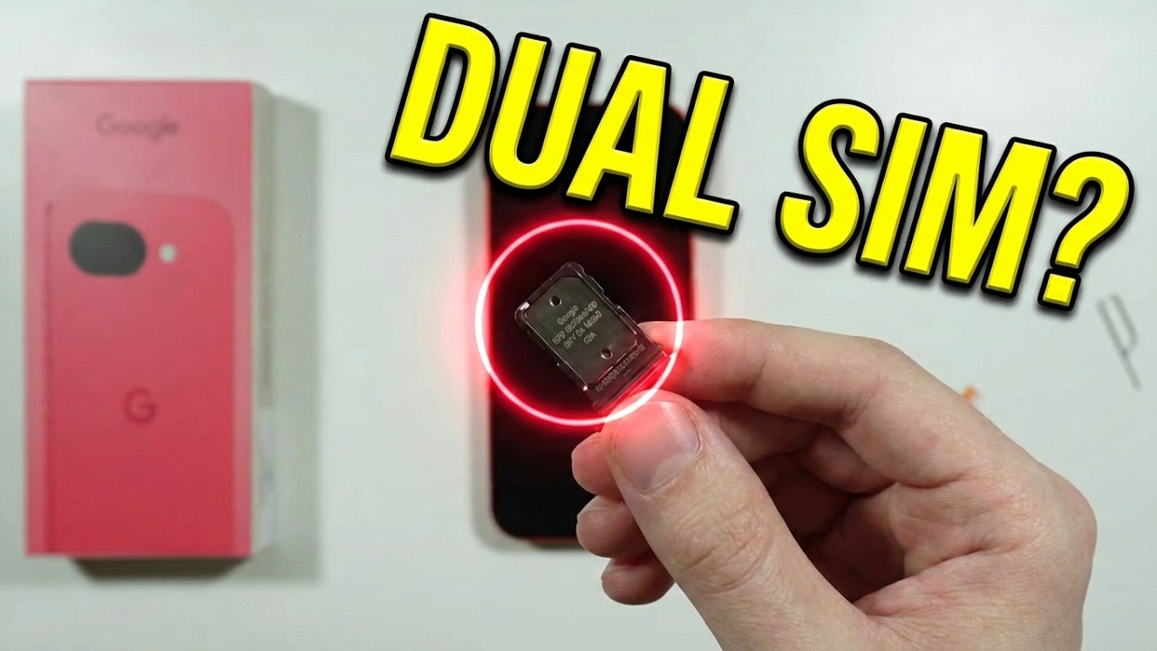 Есть ли у Google Pixel 10a две SIM-карты? (2 слота для SIM-карт) - Сколько слотов для SIM-карт я ...