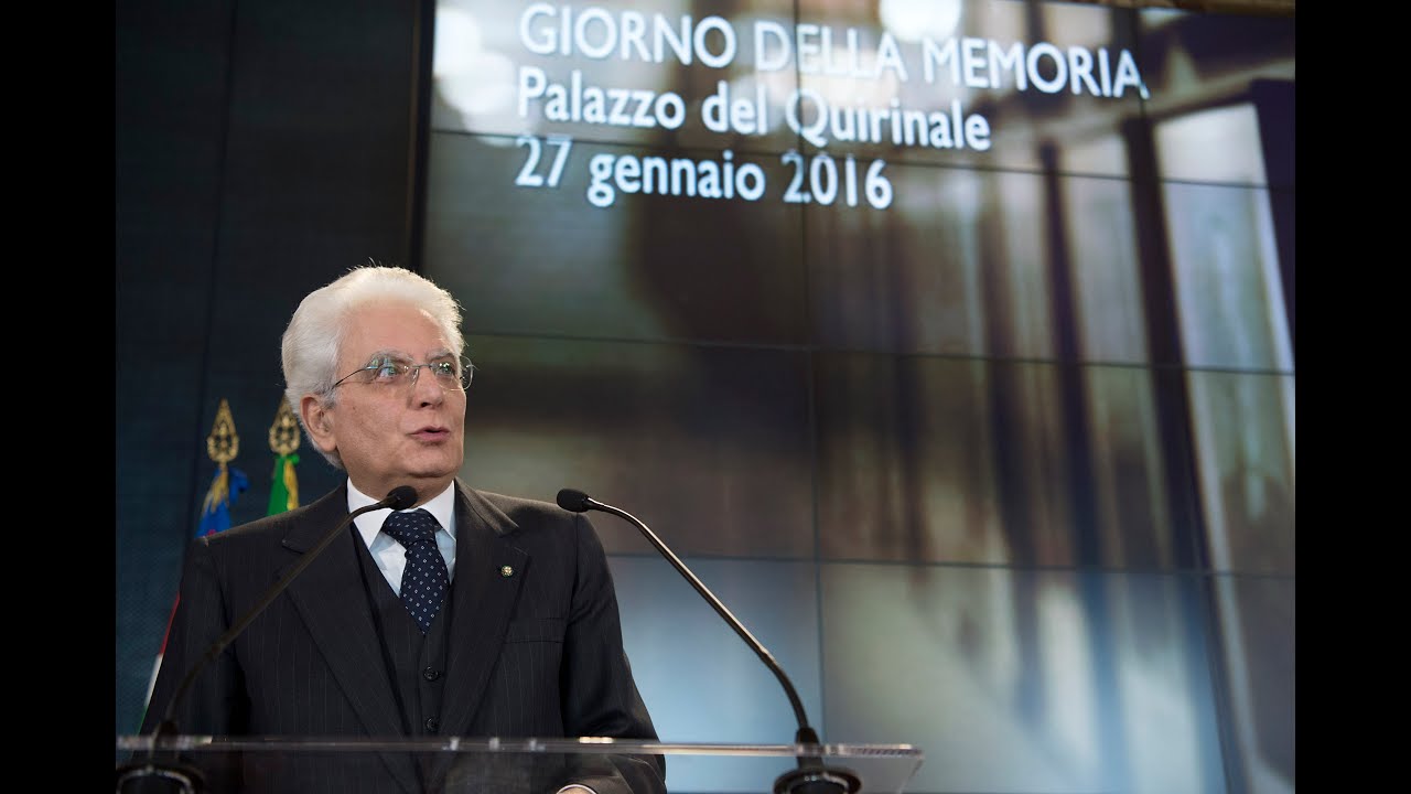 Giorno della Memoria: Intervento del Presidente Mattarella