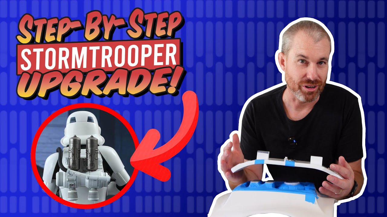 Space Pack build for Star Wars Stormtrooper costume