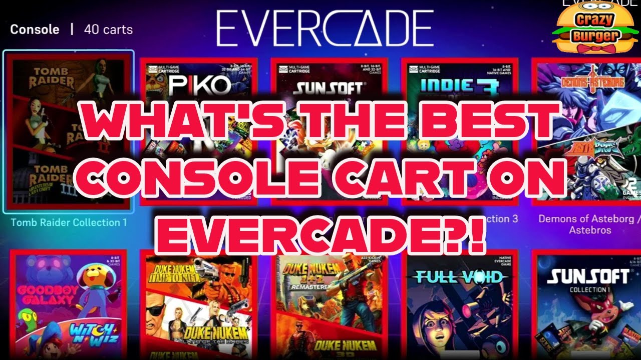 What's The Best Console Cart On Evercade?