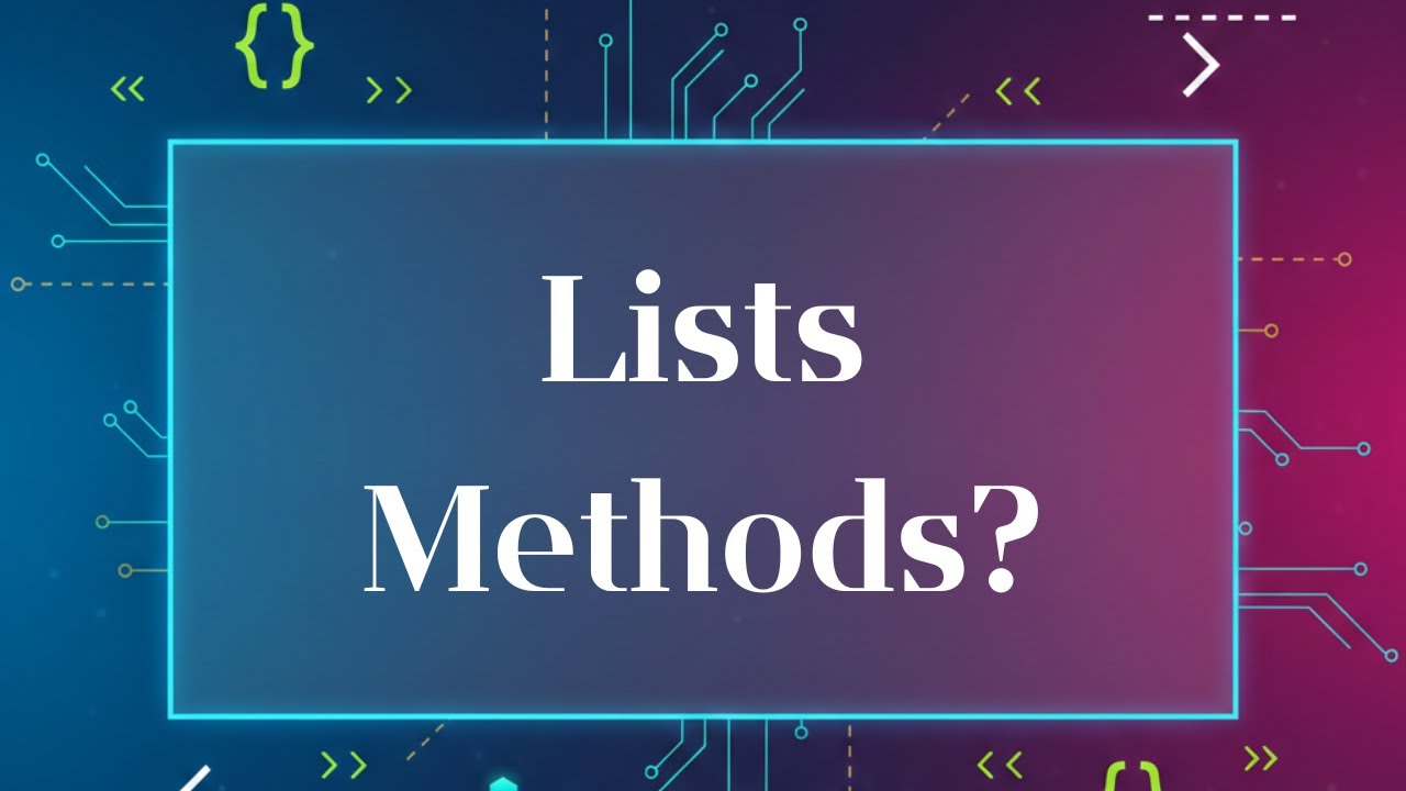 List Methods in Dart: Essential Functions You Must Know