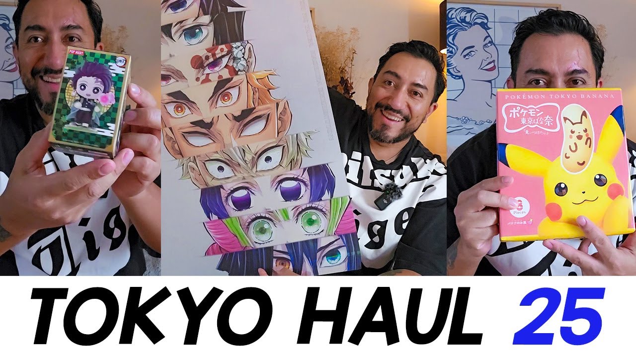 Tokyo Haul 2025! Todo lo que me trajeron de Japón esta vez