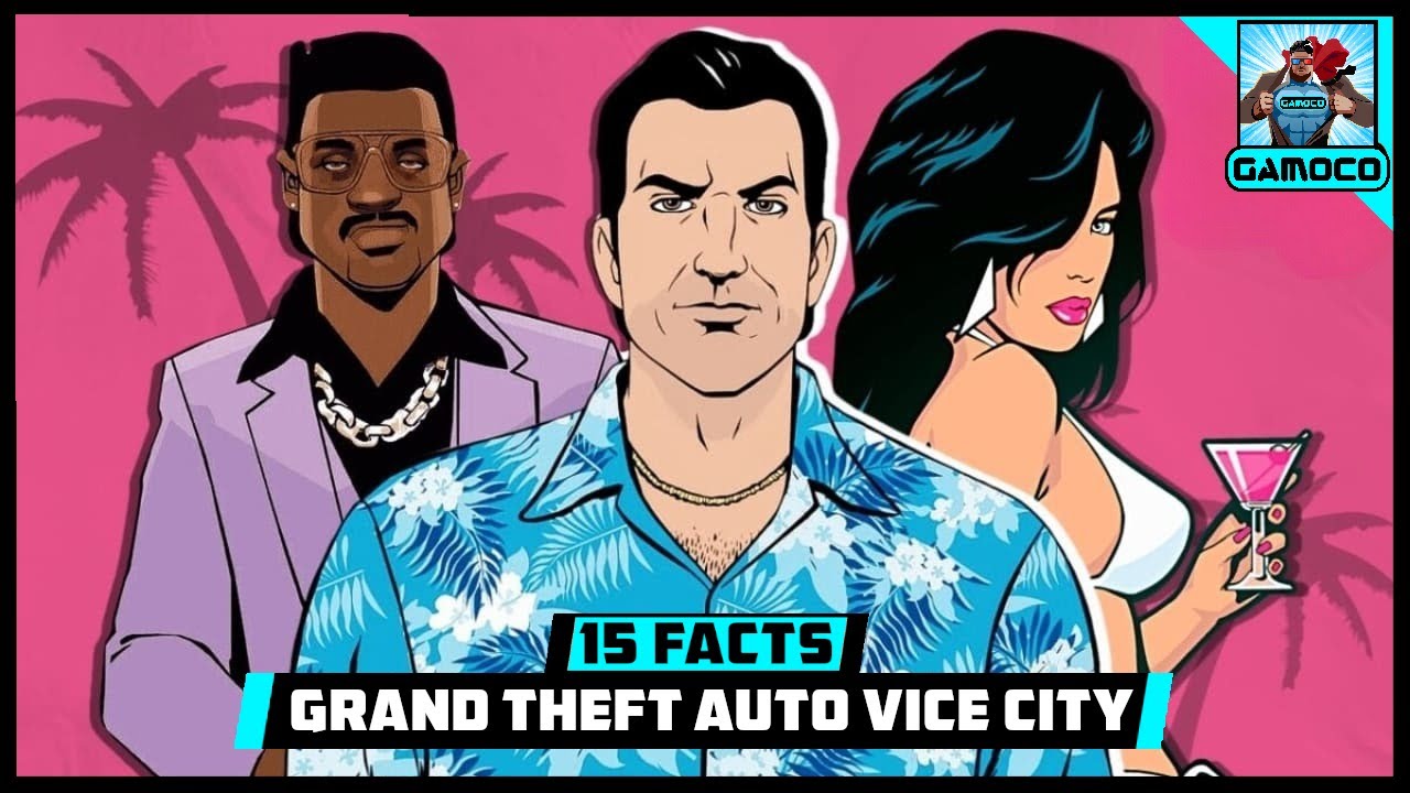15 Awesome Grand Theft Auto Vice City Game Facts | GTA-VC | @GamocoPlays