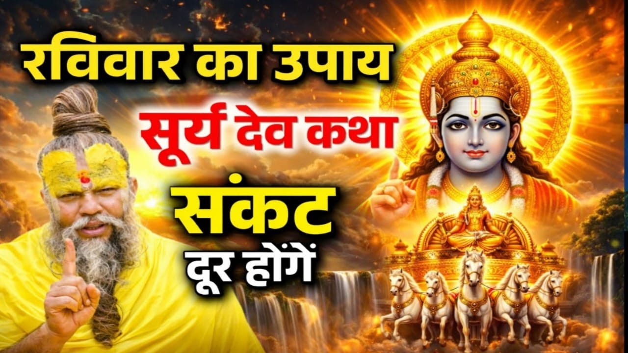 रविवार को सूर्य देव की यह कथा सुनलो सारे संकट दूर होंगे