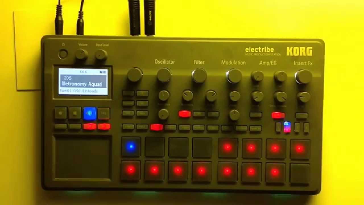 Metronomy - I'm Aquarius (KORG Electribe 2 / EMX2 Cover / Instrumental)