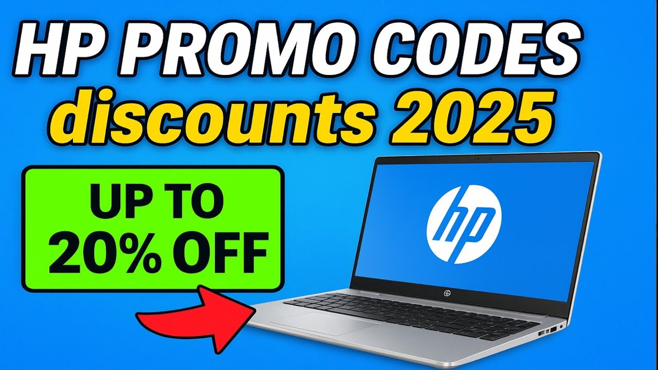 HP Promo Codes & Discounts 2025 | Save Big on Laptops, PCs & Accessories 💻✨