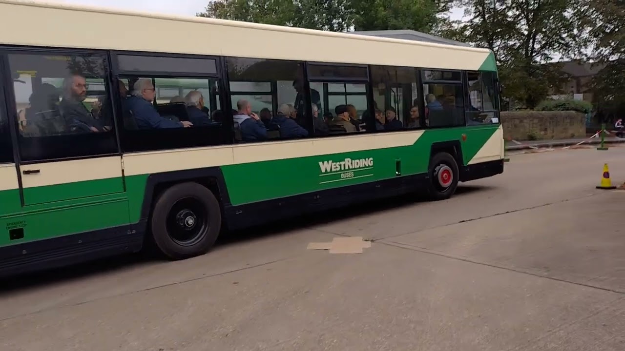 West Riding Leyland Lynx (Gardner engine/Hydraulic) at Dewsbury bus museum running weekend 2024