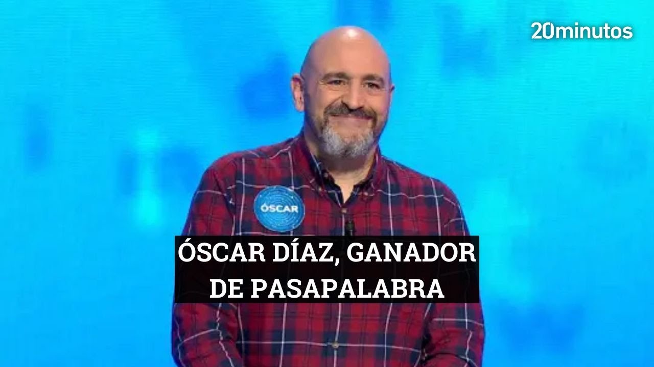 Entrevista a Óscar Díaz, ganador del bote de PASAPALABRA
