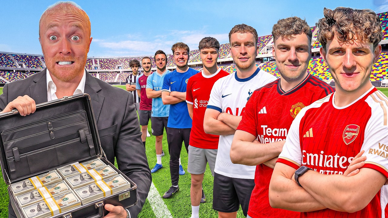 20 Football Fans Compete for &pound;10,000 Football Challenge!