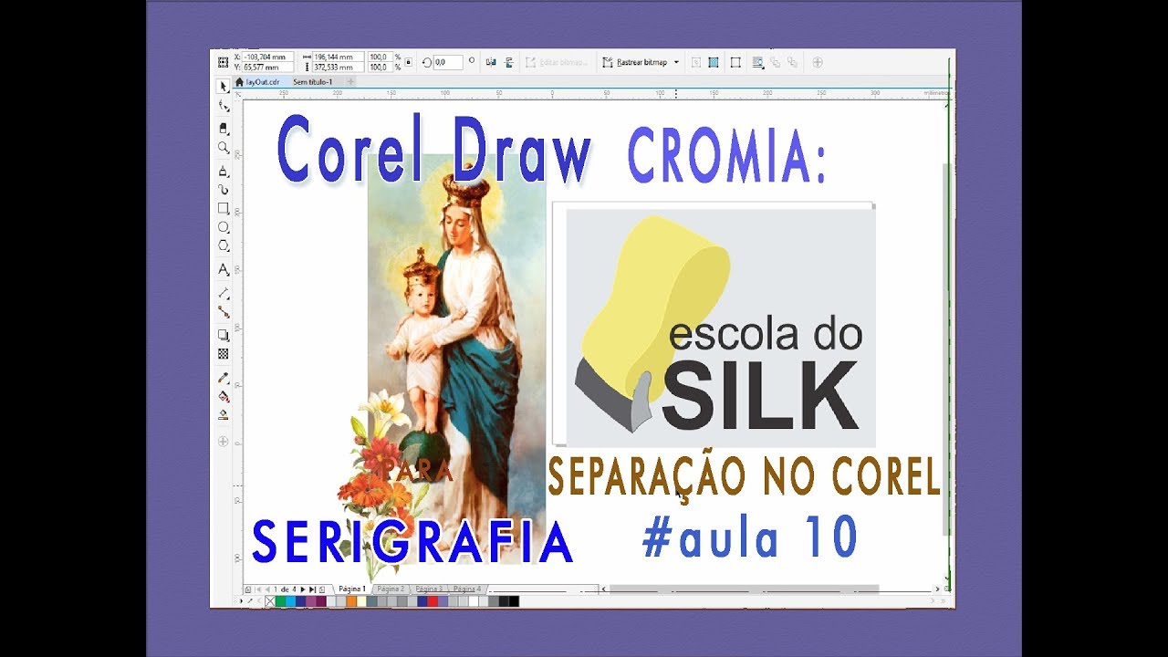 Separação de Cores Cromia no Corel Draw