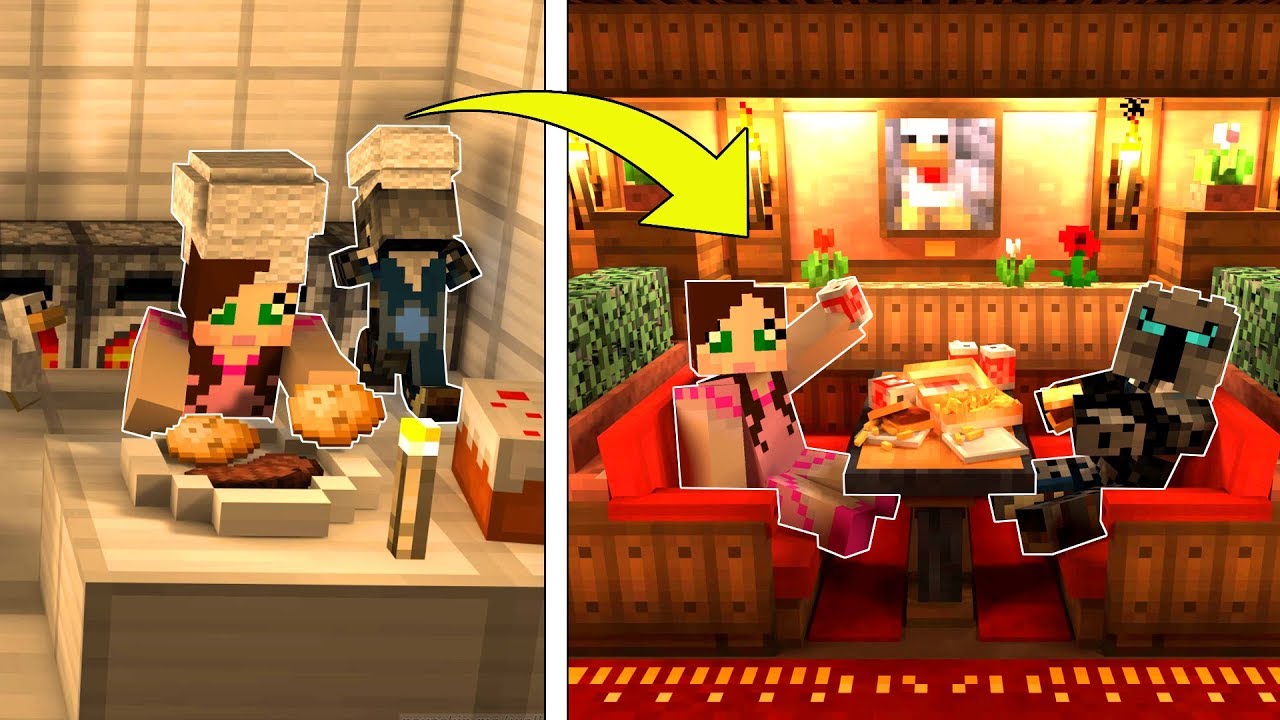 Minecraft: MCDONALDS TYCOON! (SELL FAST FOOD & MAKE MONEY!) Modded Mini-Game