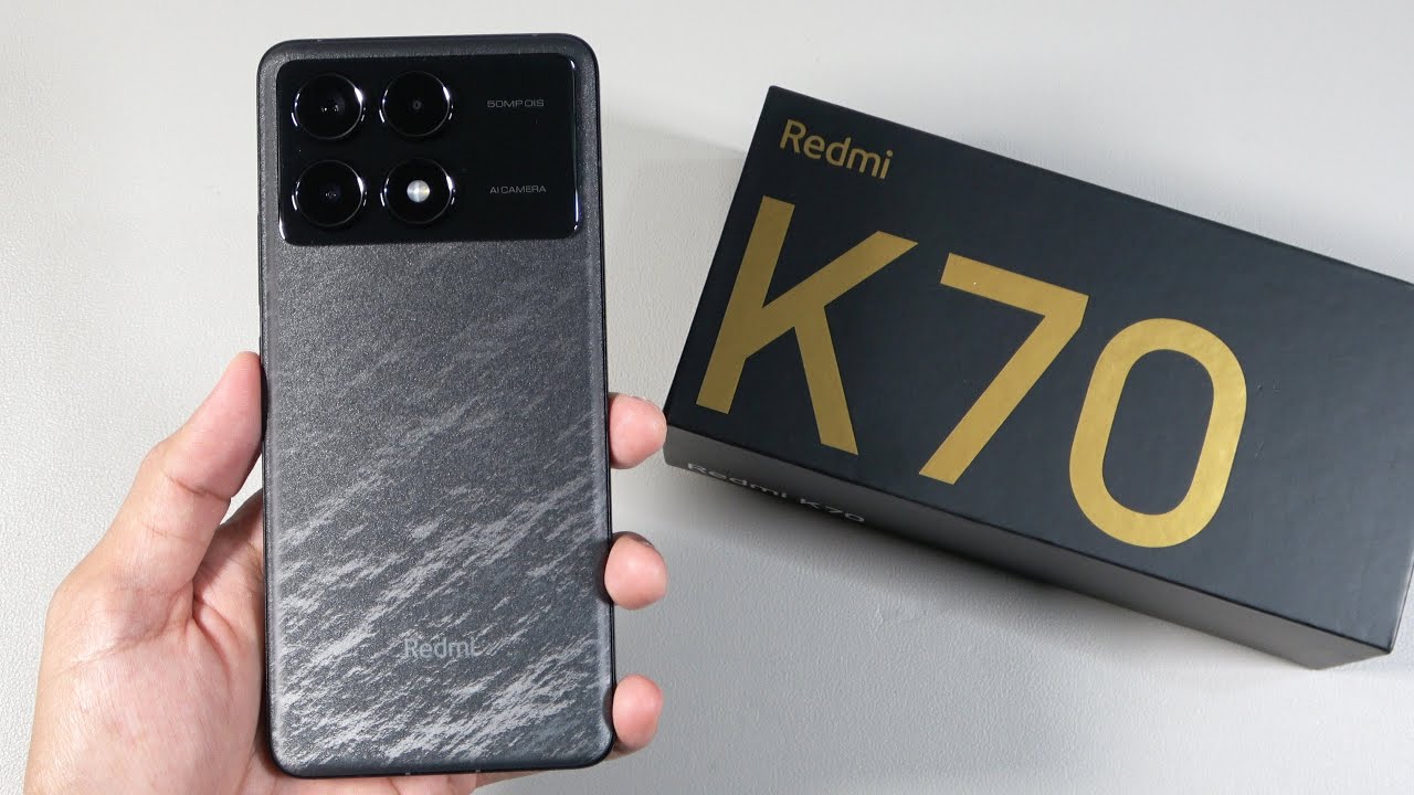 Xiaomi Redmi K70 unboxing, camera, speakers, antutu, gaming test