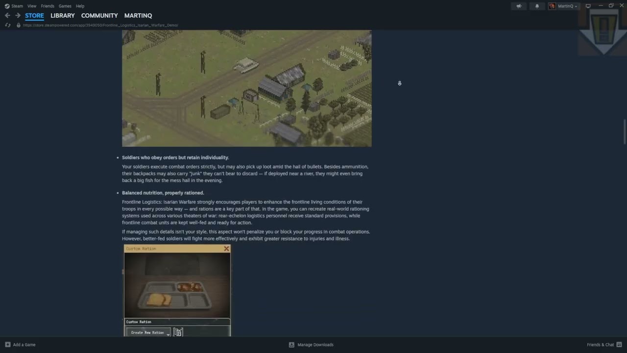 Frontline Logistics: Isarian Warfare Demo - War Crimes Fueled By Slop & Embezzled Military Budget