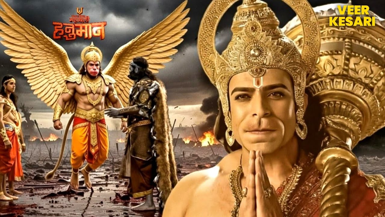 महाबली हनुमान ने युद्ध में अपने पूर्वजो को दिया निमंत्रण I Sankat Mochan Mahabali Hanuman #latest