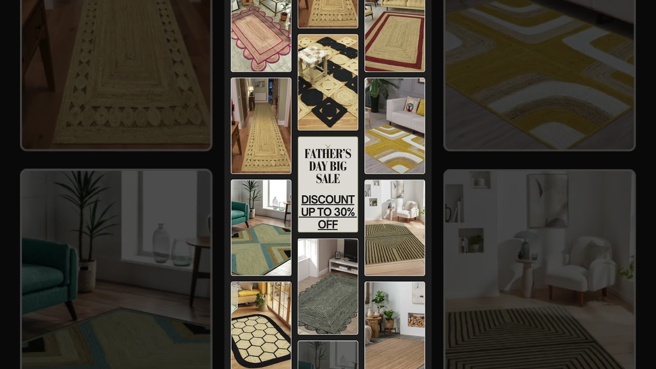 New Summer Collections of Trending Jute Rugs  