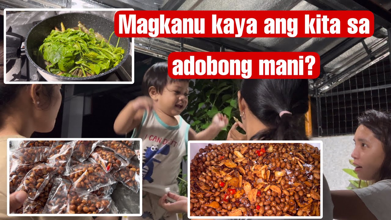 EP90 Nagluto ulit kami ng panindang Mani |sobrang na miss namin ang Pinakbet