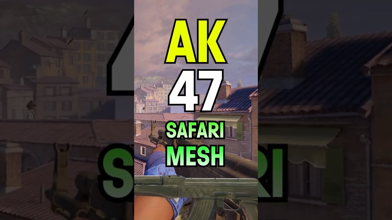 AK-47 Safari Mesh &ndash; budżetowa legenda CS2