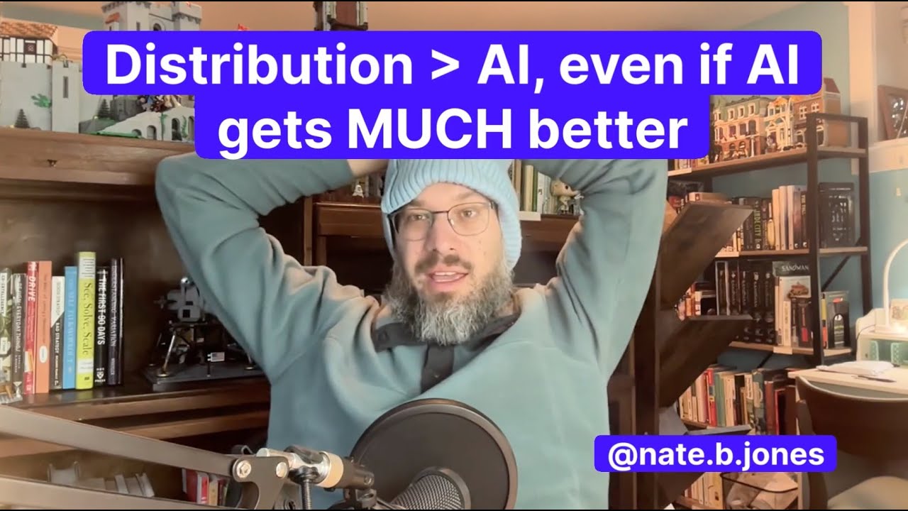 Distribution beats AI, even if AI gets MUCH better