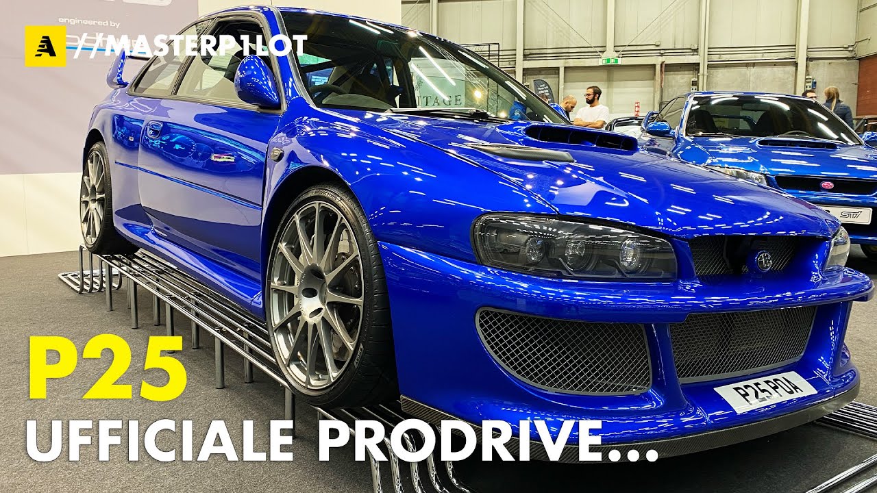 Prodrive P25 | Il restmod del SUBARONE P1 è...SPAZIALE