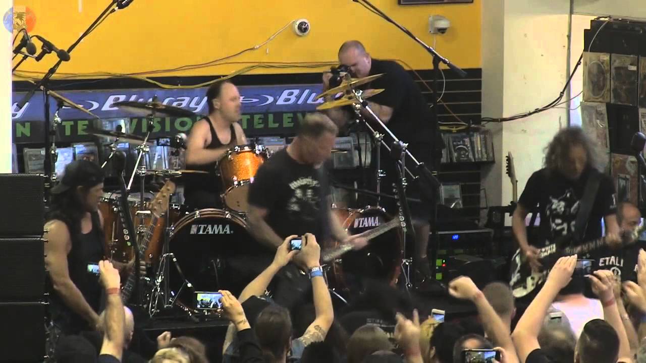 Metallica - Full live in Rasputin, Berkeley - 16 April 2016
