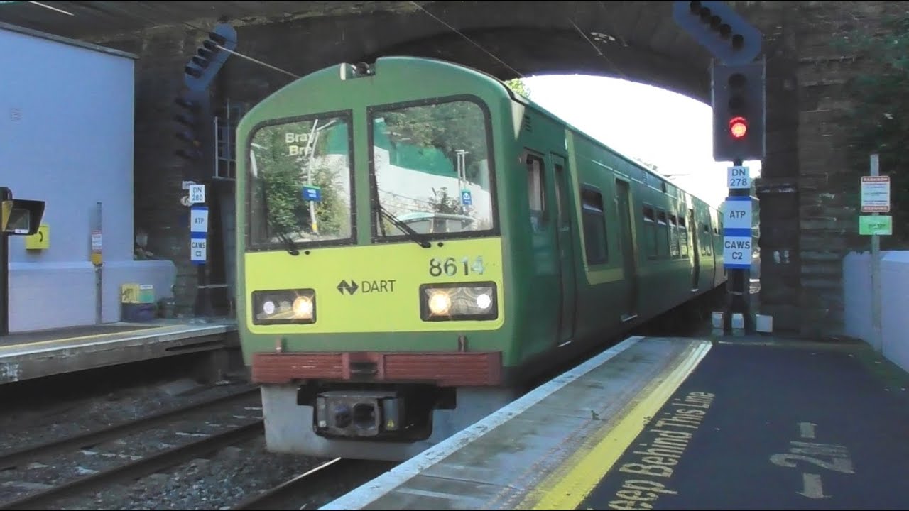 Irish Rail 8510 Class Dart Train 8614 - Killester Station, Dublin